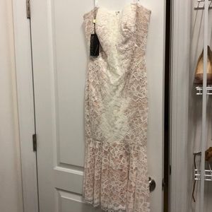 NWT Tadashi Shoji Strapless Dress